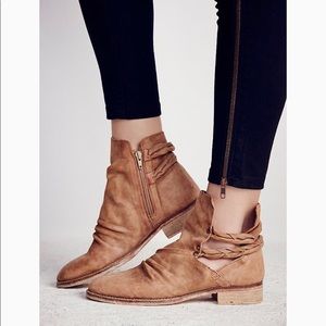 Free People Landslide Bootie Cedar Size 8